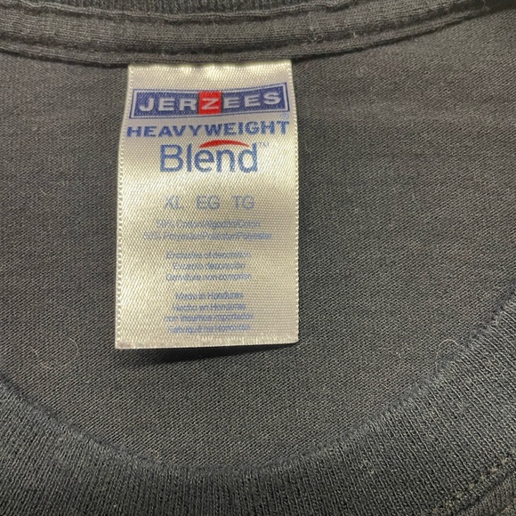 Mens Invicta Jerzees Black Short Sleeve T-Shirt Size XL - Picture 3 of 5